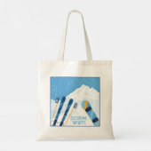Winter Extreme sporten Tote Bag (Achterkant)