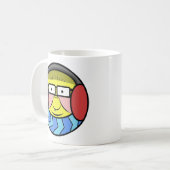 Winter Face Coffee Mok (Voorkant links)