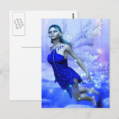 Winter Fae Briefkaart (Voorkant / Achterkant)