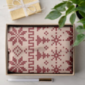 Winter Fair Isle Tissuepapier (Geschenk)
