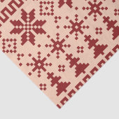 Winter Fair Isle Tissuepapier (Detail)