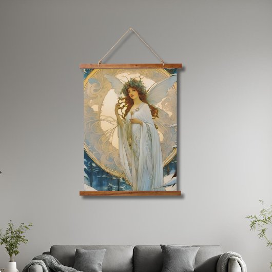 Winter Fairy Artistic Hangend Wandkleed