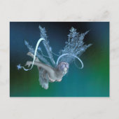 Winter Fairy Briefkaart (Voorkant)