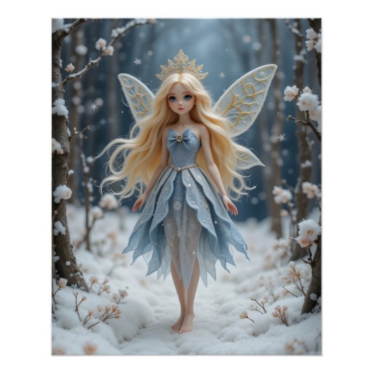 Winter Fairy Enchantment Perfect Poster (Voorkant)