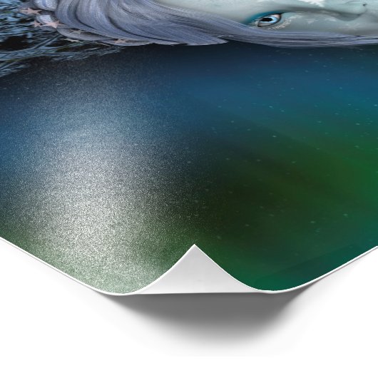 Winter Fairy Foto Afdruk (Hoek)