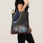 Winter Fairy Guardian of Dreams Tote Bag (Dichtbij)