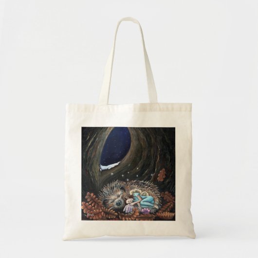 Winter Fairy Guardian of Dreams Tote Bag (Voorkant)