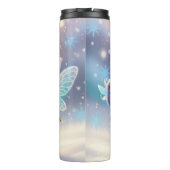 Winter Fairy Hedgehogs  – Cute Snowflake  Thermosbeker (Achterkant)