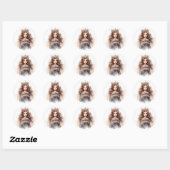 Winter Fairy Kerst stickers (Vel)