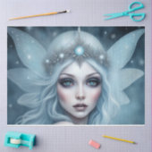 Winter Fairy Queen Decoupage papier (Craft)