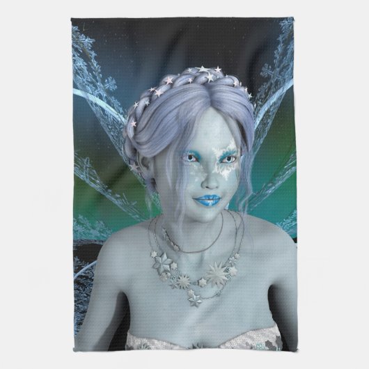 Winter Fairy Theedoek (Verticaal)