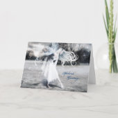 Winter Fairy Yule Feestdagen Kaart (Voorkant)