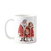 Winter Familie Premium Knus 3D Pixar Waterverf