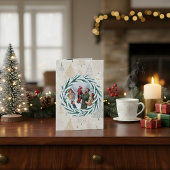 Winter Familiemomenten – Sneeuw Uitnodigingskaart" Kaart