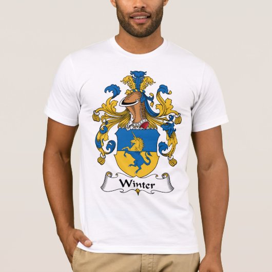 Winter Family Crest T-shirt (Voorkant)