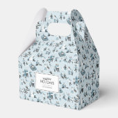 Winter Family Fun Kerstfeestdag Bedankdoosjes (Voorkant Zijde)