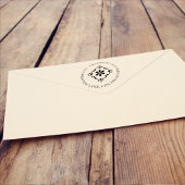 Winter Family Retour Adres Aangepast Zelfinktende Stempel