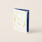 Winter Fantasy Bedankt Folie Kaarten (Voorkant)