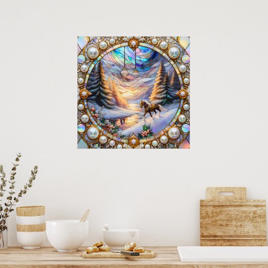 Winter Fantasy Poster (Keuken)