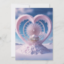 Winter Fantasy: Snowy Miracle Heart Wedding