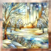 Winter Fantasy Window Cling Raamsticker (Vel 2)