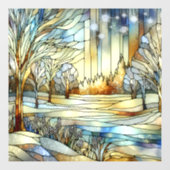 Winter Fantasy Window Cling Raamsticker (Vel)