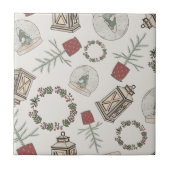 Winter Farmhouse Tegeltje (Voorkant)