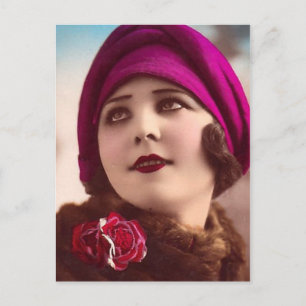 Winter Fashionable Briefkaart