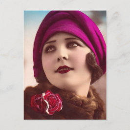 Winter Fashionable Briefkaart