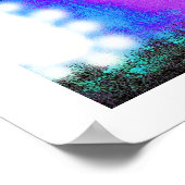 Winter feeërieke kunst poster (Hoek)