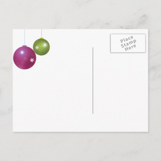 Winter Feest Vakantie Diner Party Uitnodiging Briefkaart (Achterkant)