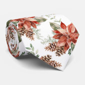 Winter-feestdag-Stropdas Stropdas (Opgerold)