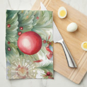 Winter Feestdagen Decor Theedoek (Quarter Fold)