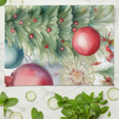 Winter Feestdagen Decor Theedoek (Gevouwen)