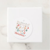 Winter Feestdagen Kerst Magic Custom Naam Bedankjes Labels (In situ)