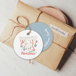 Winter Feestdagen Kerst Magic Custom Naam Bedankjes Labels