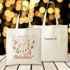 Winter Feestdagen Kerstmagie Tote Bag