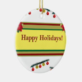 Winter Feestdagen Ornament (Rechts)