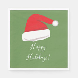 Winter Feestdagen papieren servetten