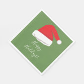 Winter Feestdagen papieren servetten (Hoek)