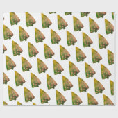 Winter Feestdagen Tree Wrapping Papier (Vlak)