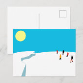 Winter Feestdagenkaart (Voorkant / Achterkant)