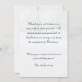 winter feestdagenkaart (Achterkant)