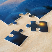 Winter feestelijke schattige herten Kerstbos Legpuzzel (Zijkant)