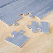 Winter Fence Row & Trees Scene Foto Legpuzzel (Zijkant)