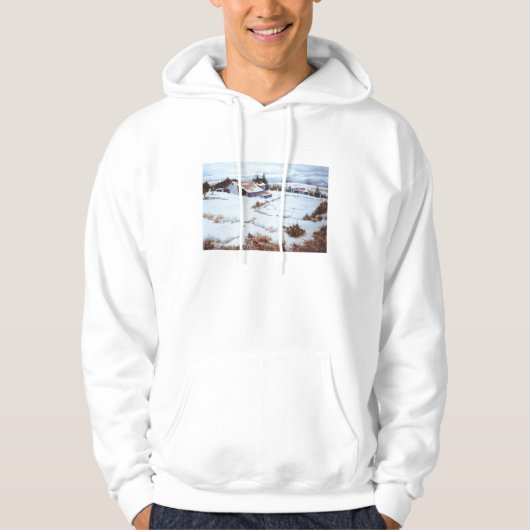 Winter Fields Sweat-Shirt Hoodie (Voorkant)