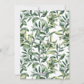 Winter Fir Cone Succulent Merry kerstfoto Ho Feestdagenkaart (Achterkant)