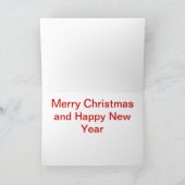 Winter First Walk Feestdagen Kaart (Binnen)