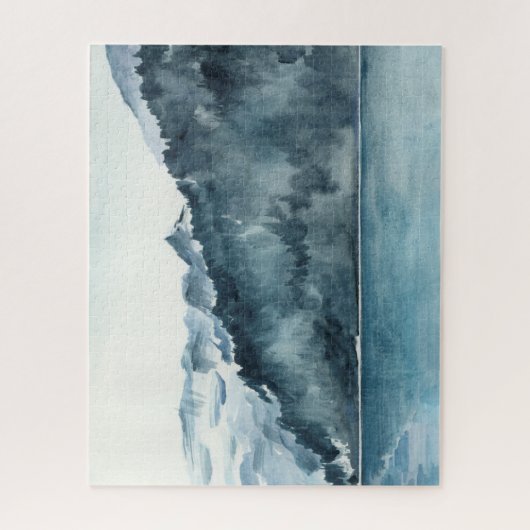 Winter Fjords Legpuzzel (Verticaal)