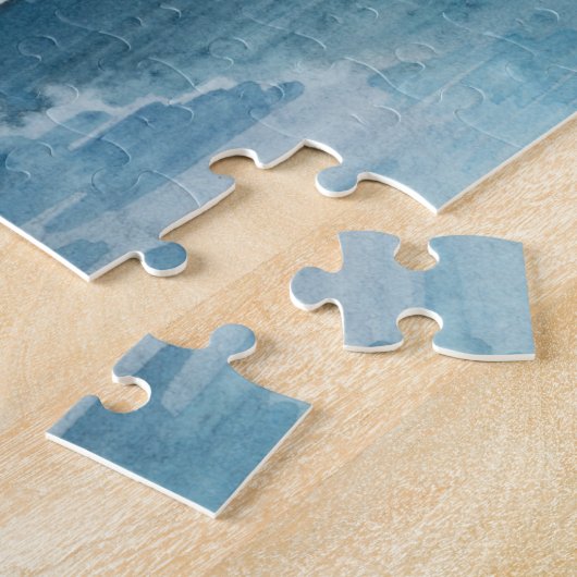 Winter Fjords Legpuzzel (Zijkant)